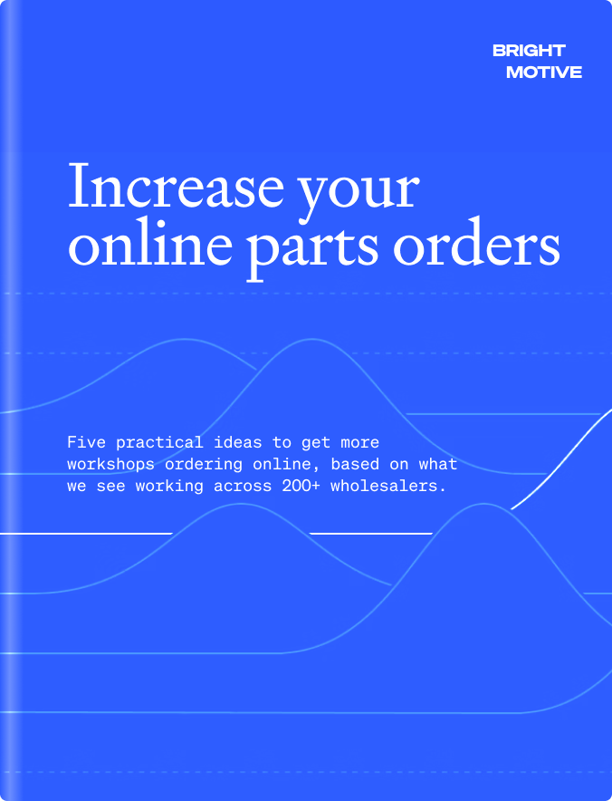 Free guide: Increase your online parts orders